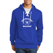 Southeastern Baseball - Lace Up Pullover Hooded Sweatshirt